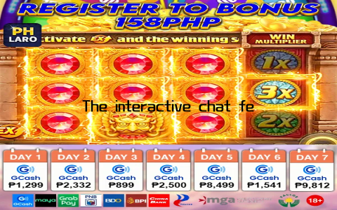 The interactive chat feature allows you to connect with fellow players, share tips, and celebrate wins together