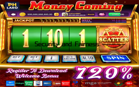 Security and Fairness: A Top PriorityWhen it comes to online gaming, security and fairness are paramount